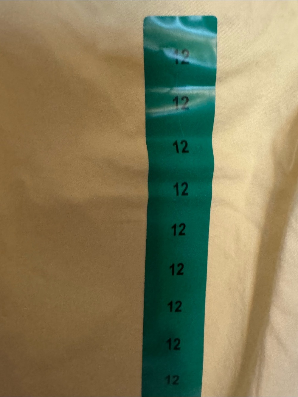 NWT Gloria Vanderbilt LANA Yellow Cargo Shorts SIZE: 12    #3 - Picture 6 of 10
